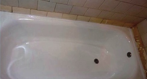 Реставрация ванны жидким акрилом | Павловская Слобода